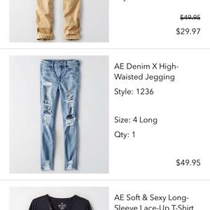 American Eagle jeggings!!